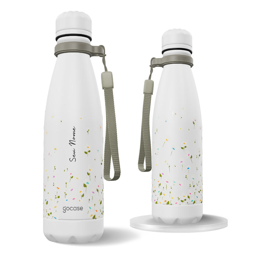 Garrafa Térmica Urban + Ebook - Dança das Margaridas