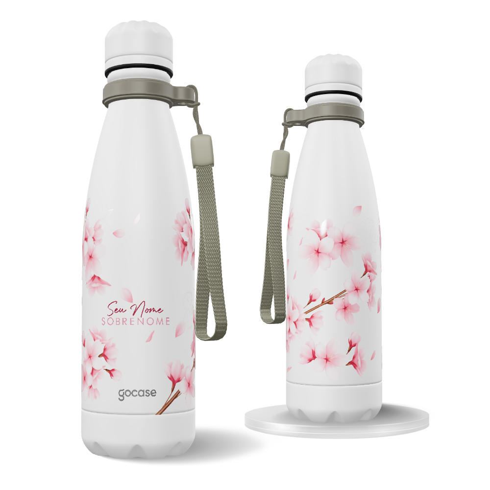 Garrafa Térmica Urban - Floral de Cerejeiras