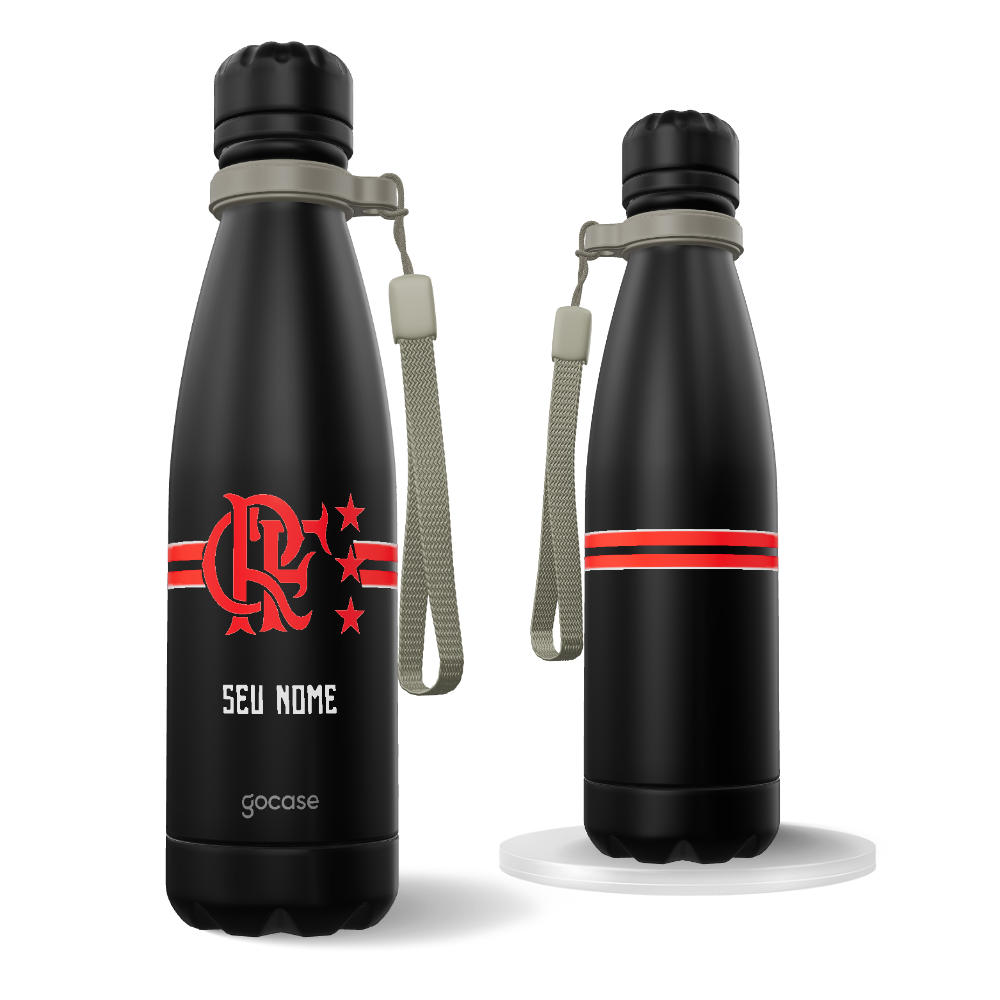 Garrafa Térmica Urban + Ebook - Flamengo - Lifestyle 2025