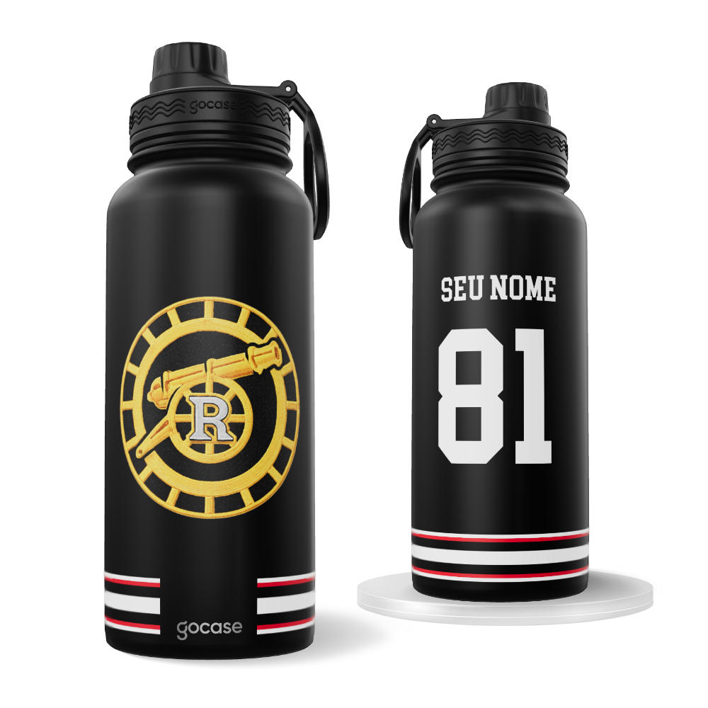 Garrafa Térmica Fresh - Jersey Hóquei Number - Black