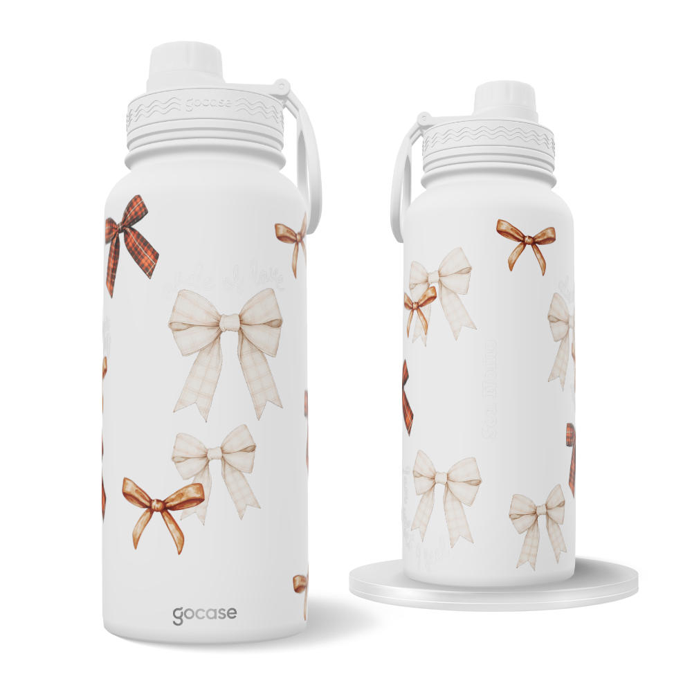 Garrafa Térmica Fresh -  Laços de Outono