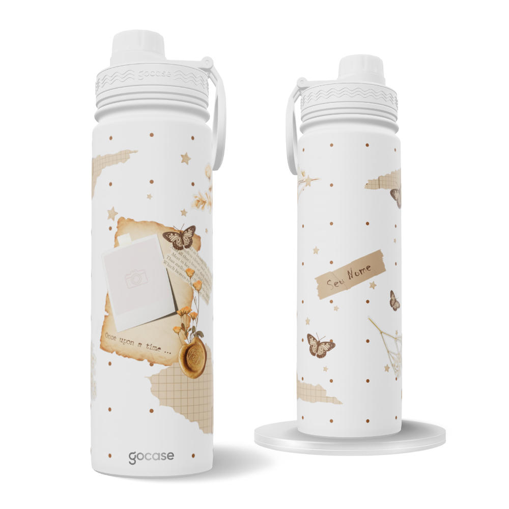 Garrafa Térmica Fresh + Ebook - Lovely Picture