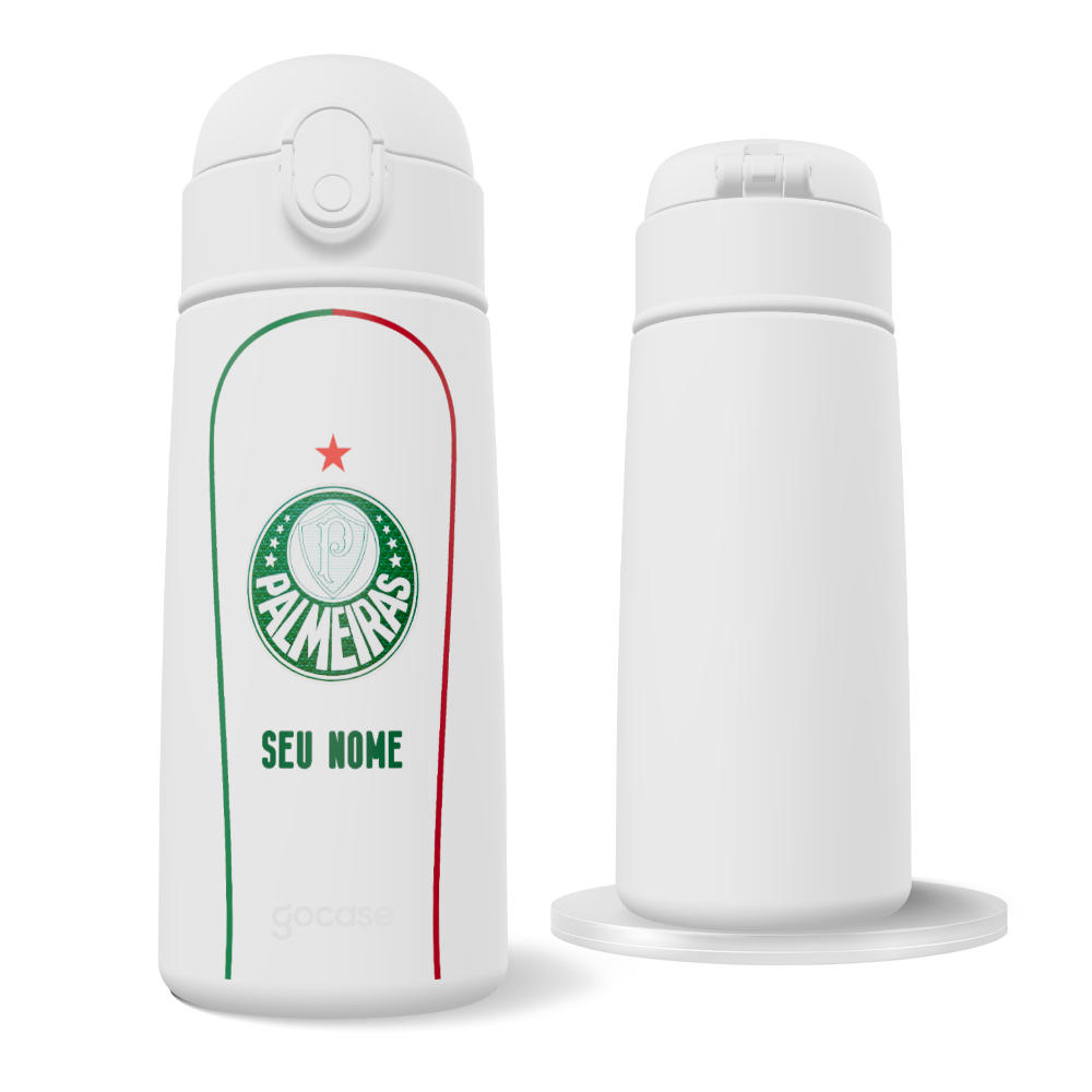 Garrafa Térmica Fun - Palmeiras - Uniforme 2 2026