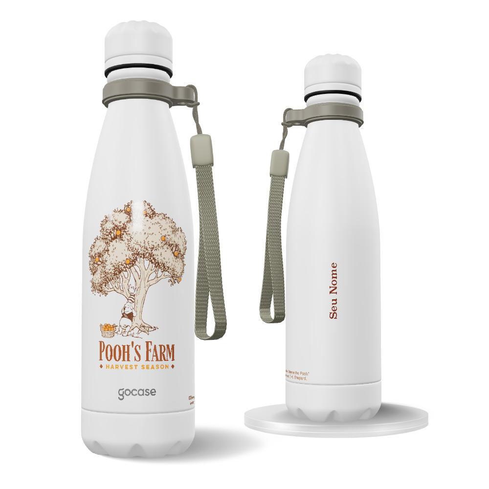 Garrafa Térmica Urban + Ebook -  Pooh's Farm