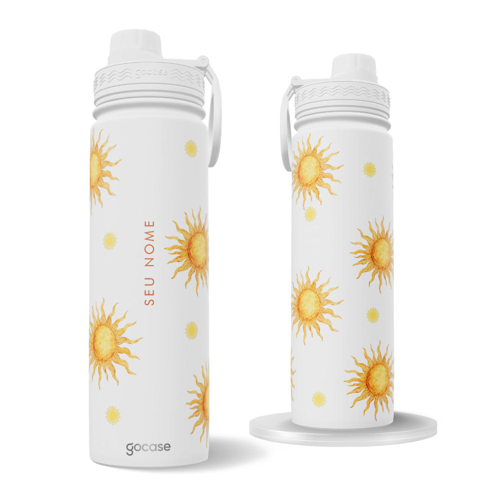 Garrafa Térmica Fresh + Ebook - Mystic Sun