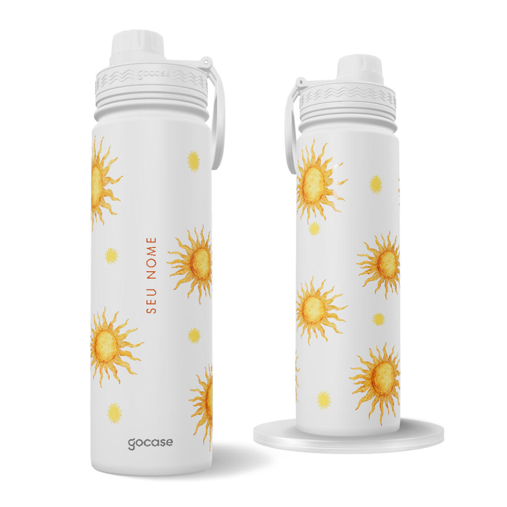 Garrafa Térmica Fresh + Ebook - Mystic Sun