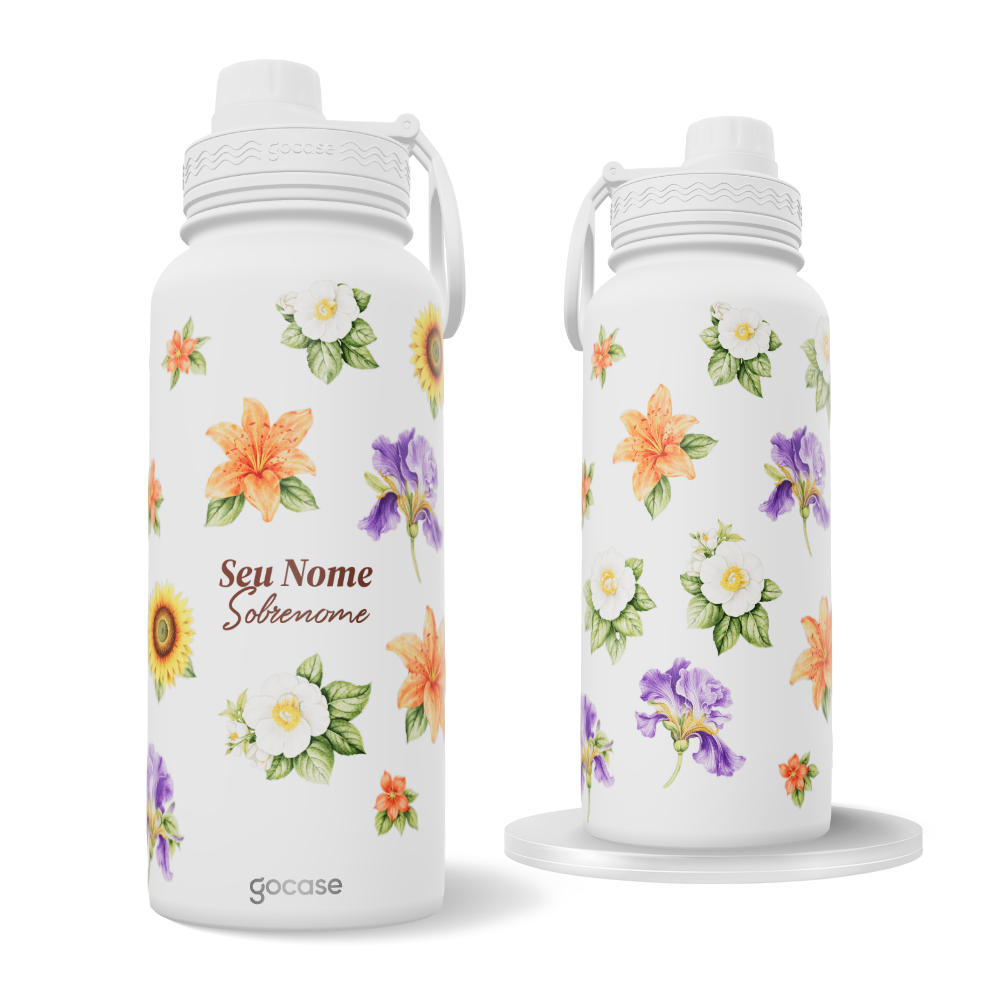 Garrafa Térmica Fresh - Flora Max