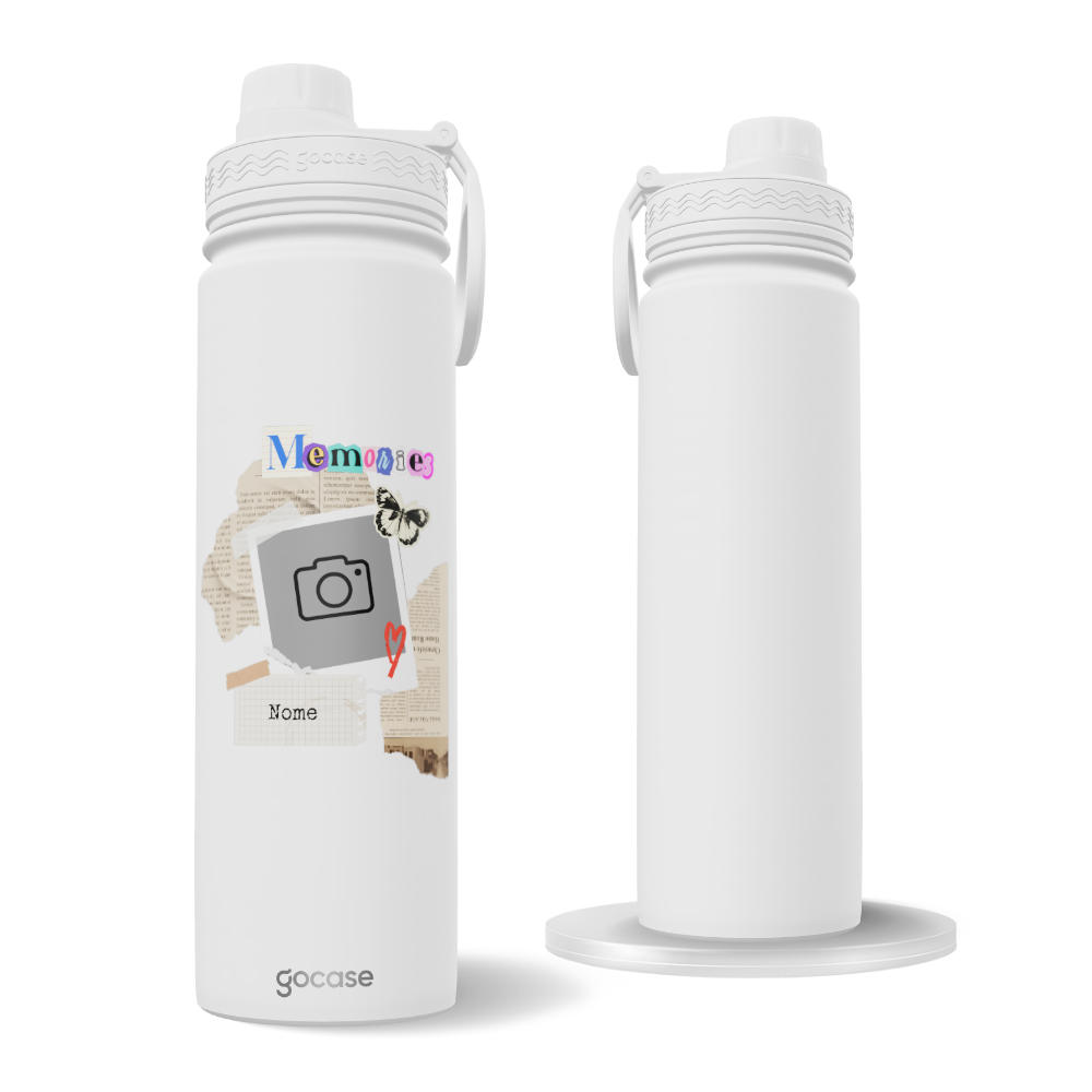 Garrafa Térmica Fresh + Ebook - Memories Board