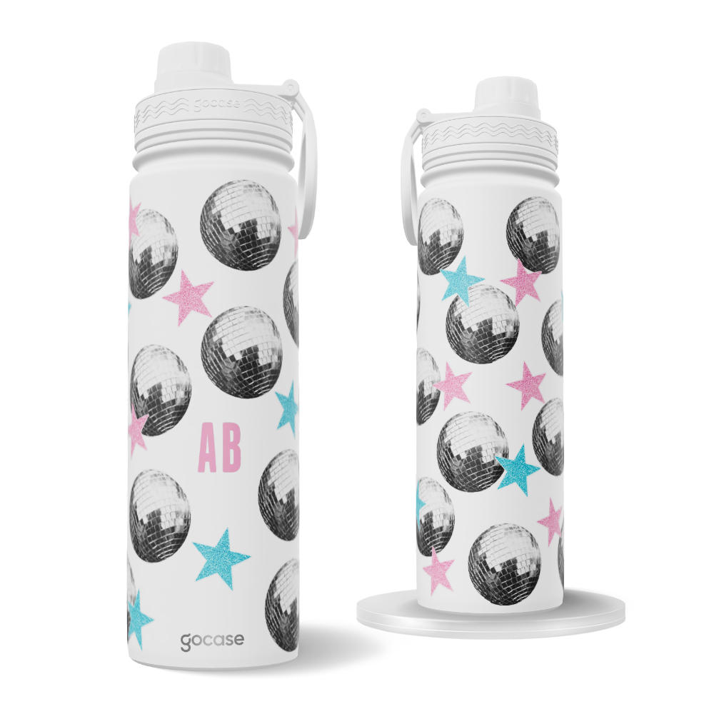 Garrafa Térmica Fresh + Ebook - Disco Ball