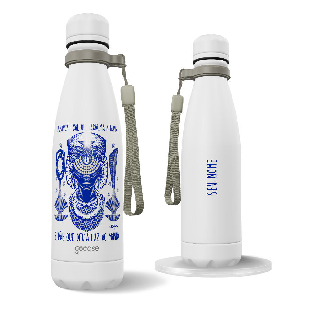 Garrafa Térmica Urban - Iemanjá - Sal que Acalma - Creme