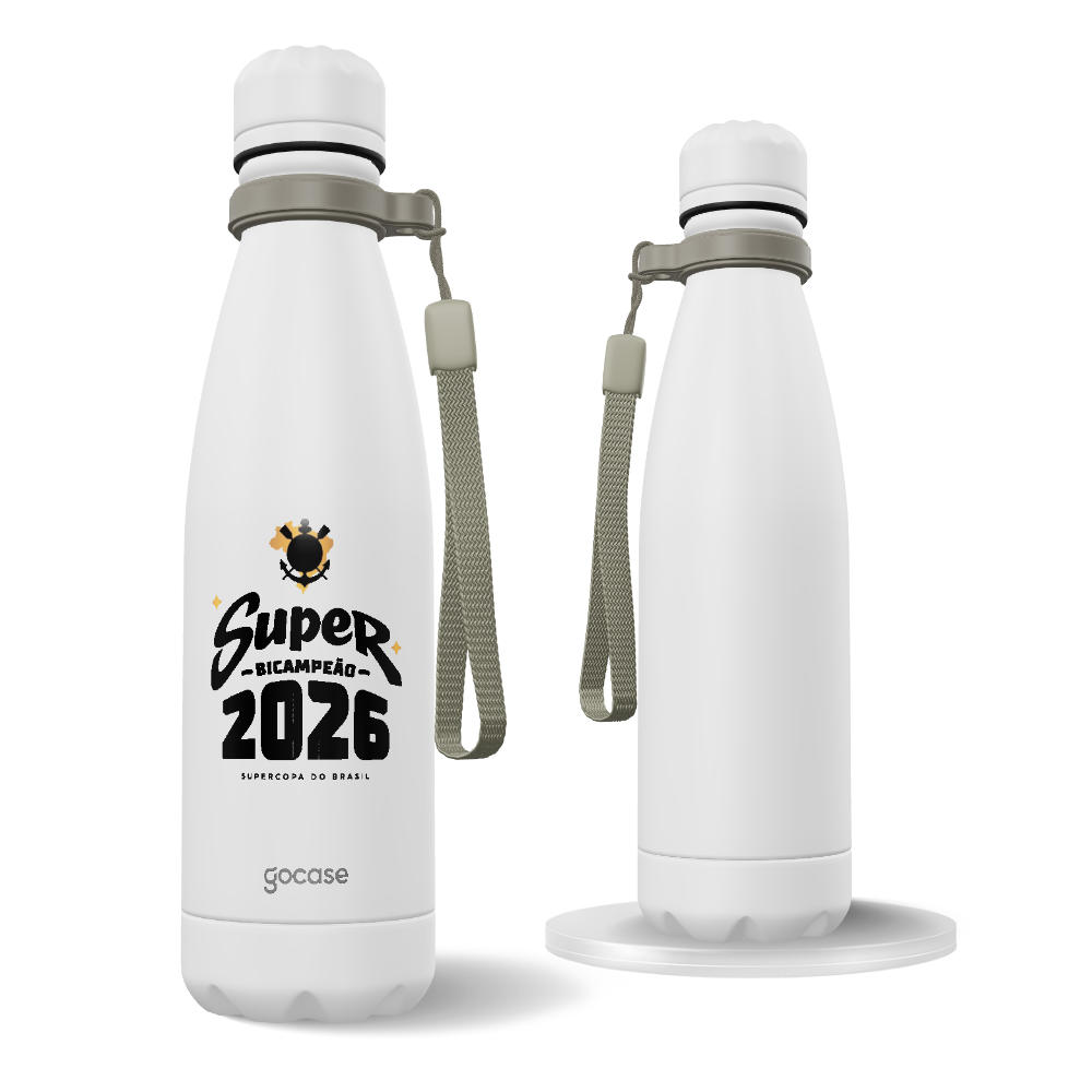Garrafa Térmica Urban - Corinthians - Super Bicampeão