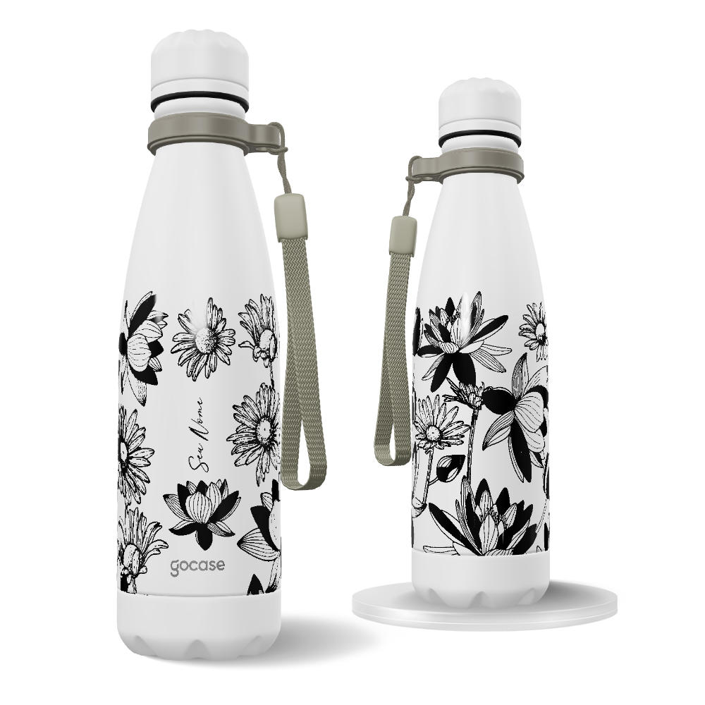 Garrafa Térmica Urban - Lótus e Margaridas