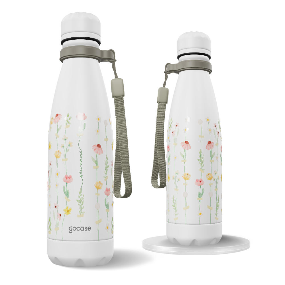 Garrafa Térmica Urban + Ebook - Florescer Suave