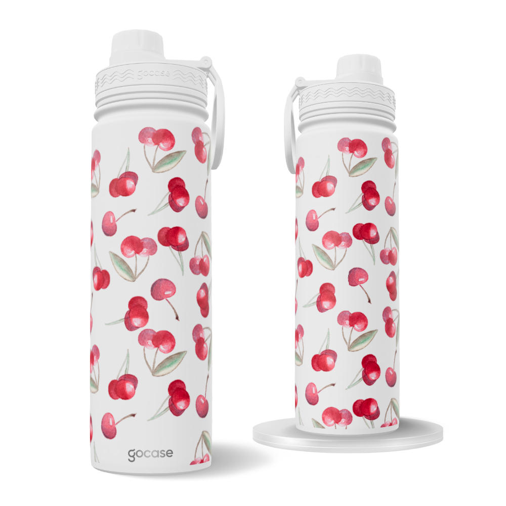 Garrafa Térmica Fresh + Ebook - Little Cherries