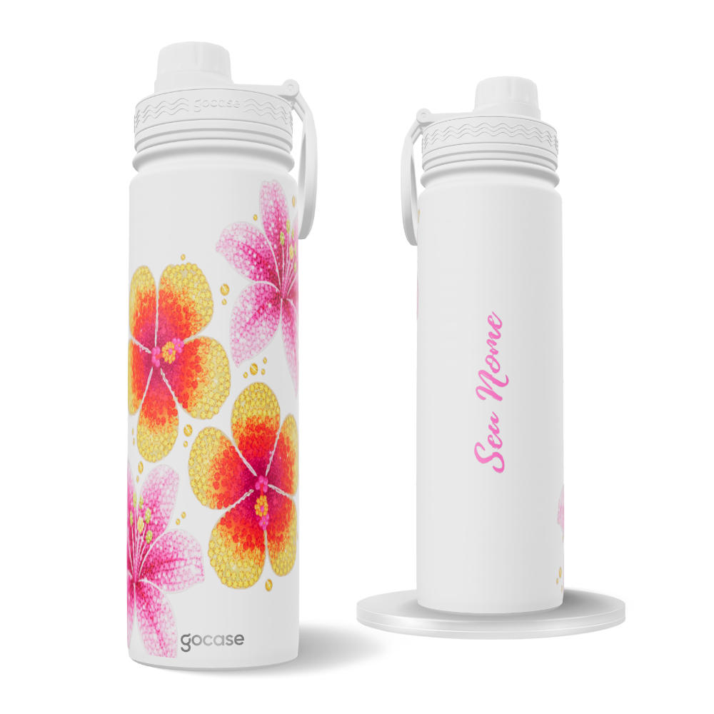 Garrafa Térmica Fresh - Floral Jewel