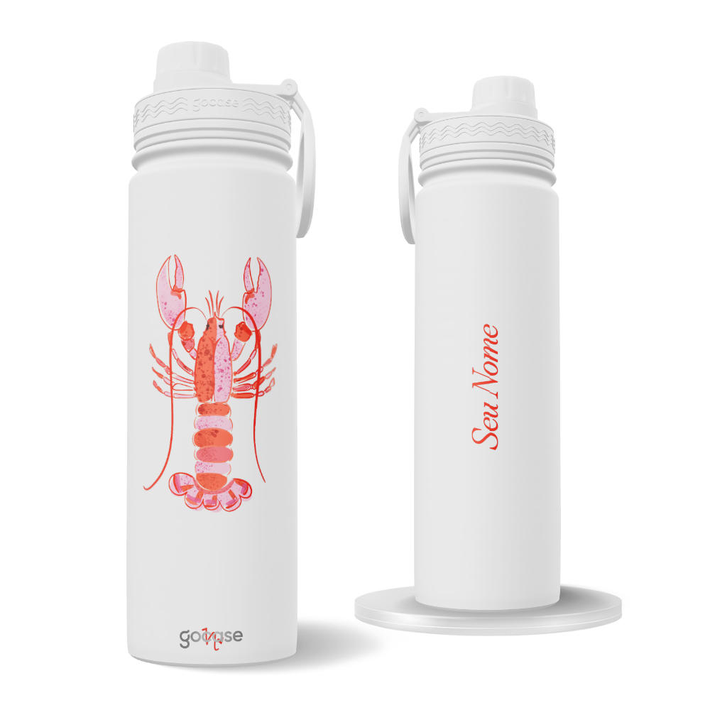 Garrafa Térmica Fresh - Nina Miano - Lagosta