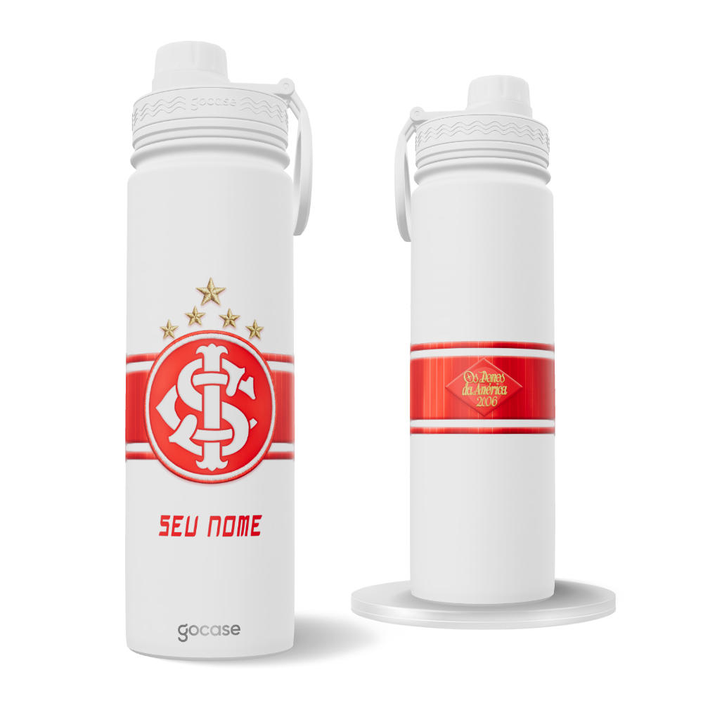 Garrafa Térmica Fresh + Ebook - Internacional - Escudo 2026