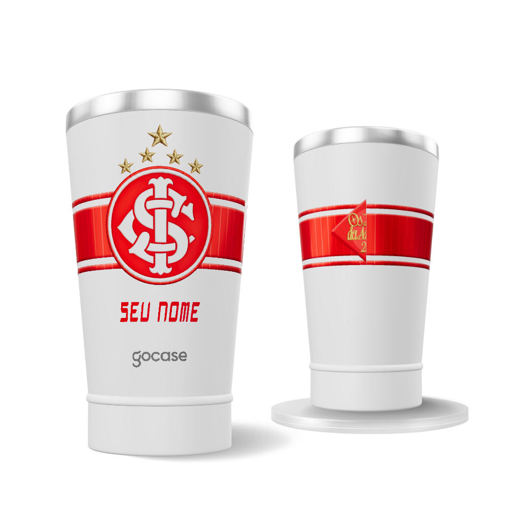 Copo Térmico Cerveja - Internacional - Escudo 2026