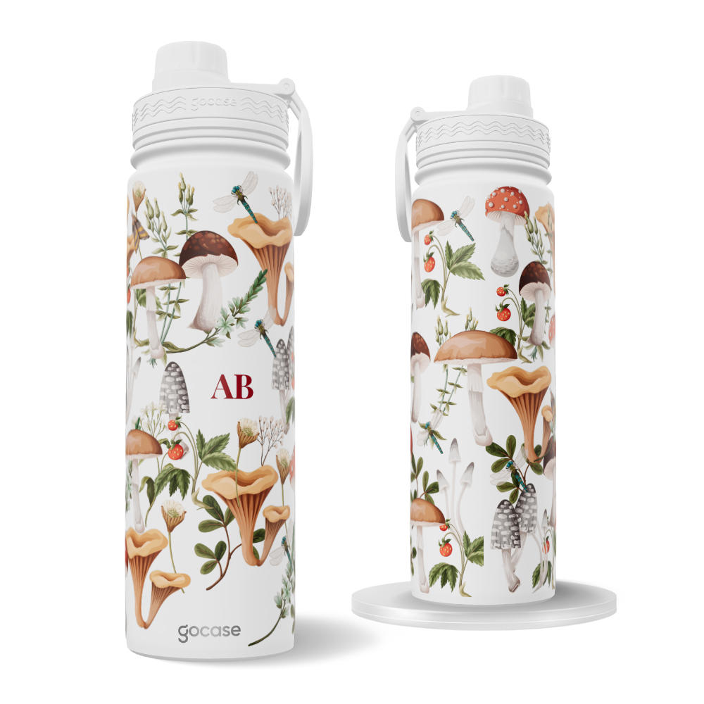 Garrafa Térmica Fresh + Ebook - Bosque Secreto