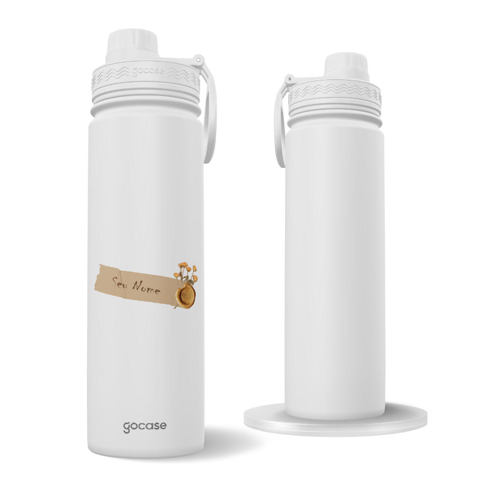 Garrafa Térmica Fresh + Ebook - Vintage Name