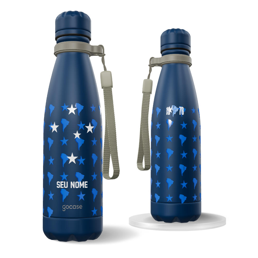 Garrafa Térmica Urban + Ebook - Cruzeiro - Uniforme 1 2026