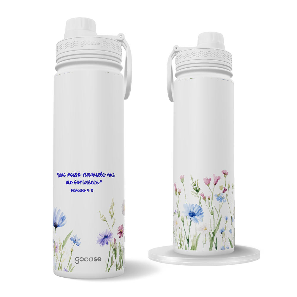 Garrafa Térmica Fresh - Versiculo - Filipenses 4:13