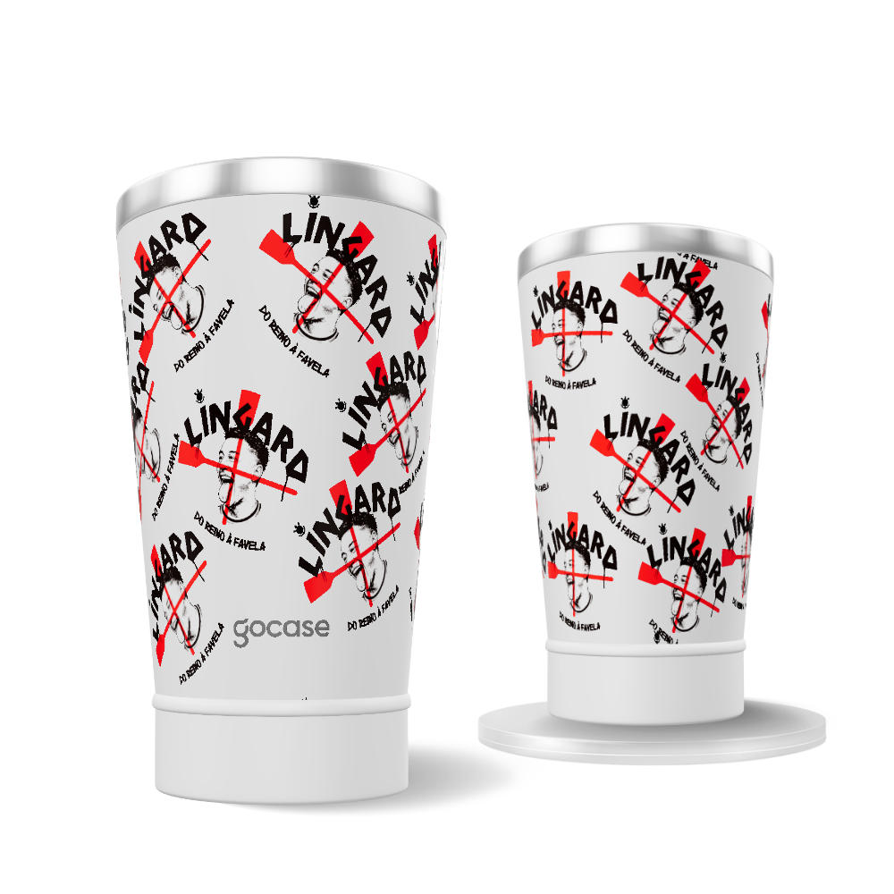Copo Térmico Cerveja + Ebook - Corinthians - Lingard Pattern
