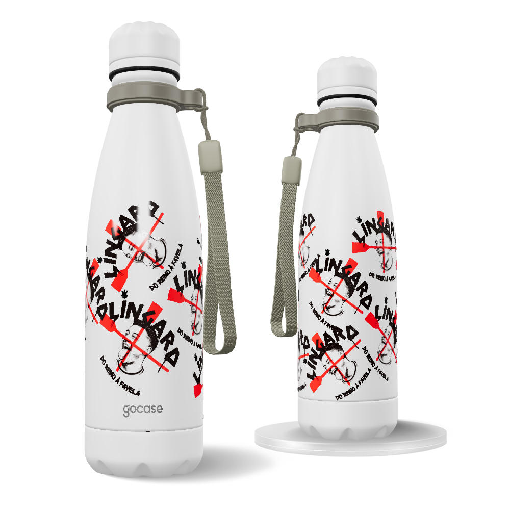 Garrafa Térmica Urban + Ebook - Corinthians - Lingard Pattern