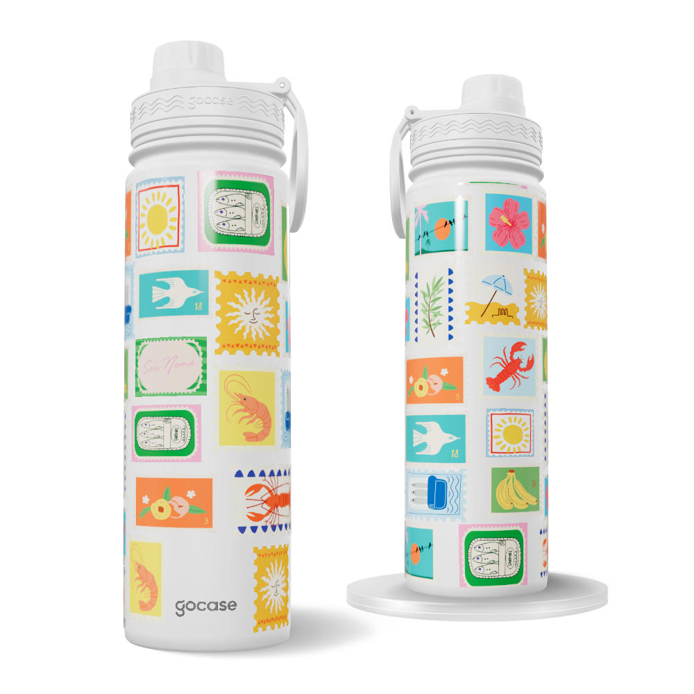 Garrafa Térmica Fresh - Postais de Verão