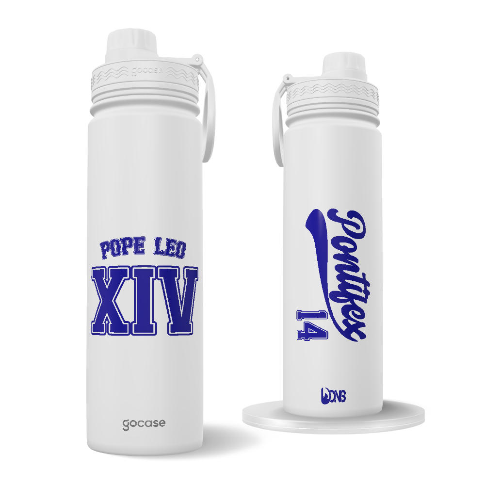 Garrafa Térmica Fresh + Ebook - Use Dons - Pope Leo XIV