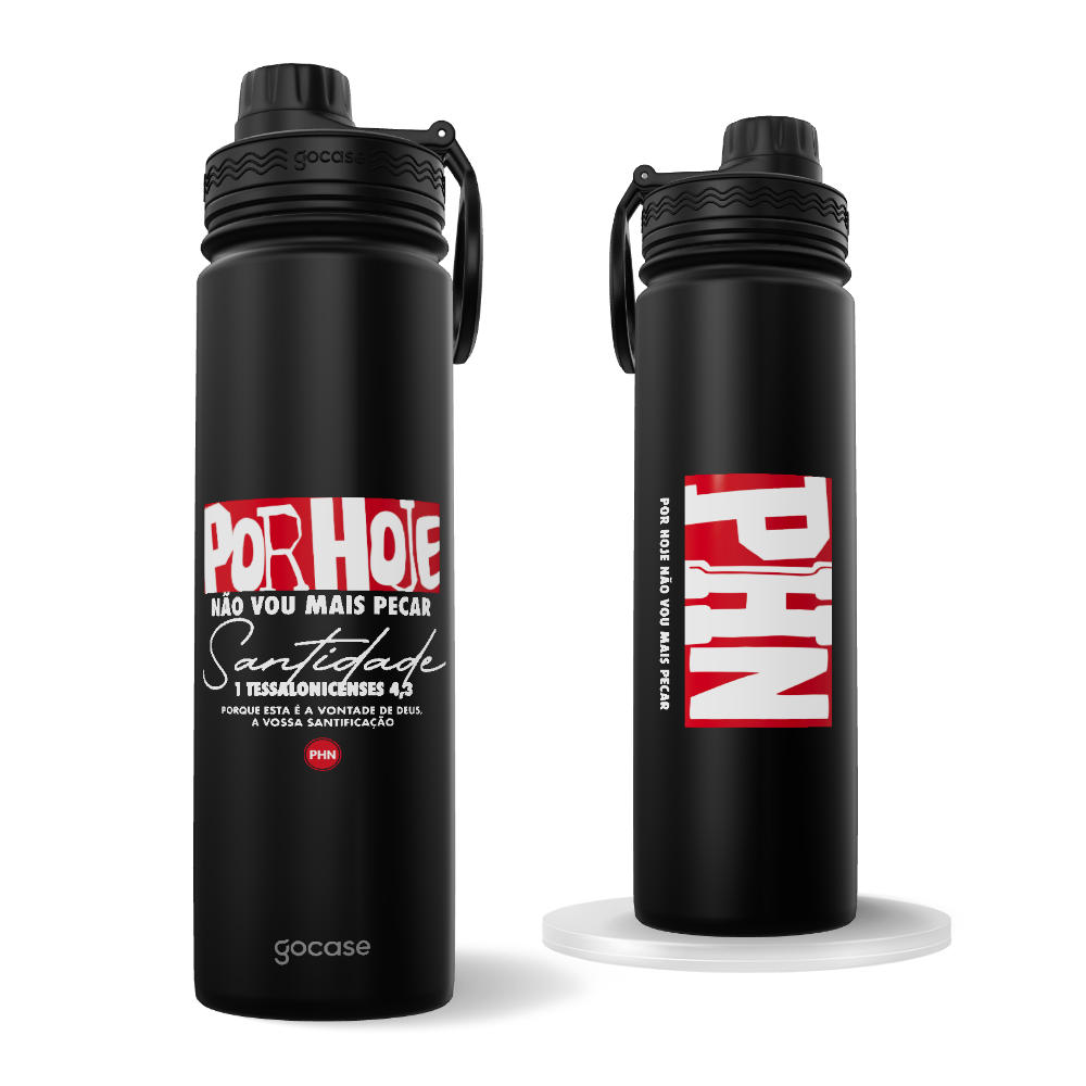 Garrafa Térmica Fresh + Ebook - Use Dons - PHN