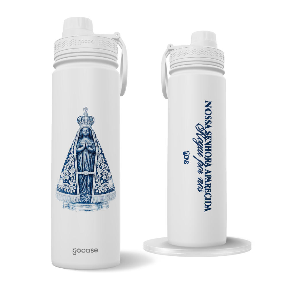 Garrafa Térmica Fresh - Use Dons - Nossa Senhora Aparecida Gravura