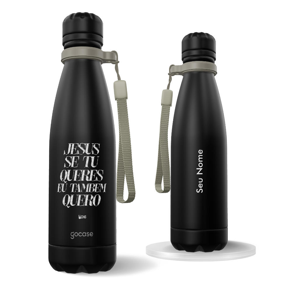 Garrafa Térmica Urban - Use Dons - Jesus se tu queres