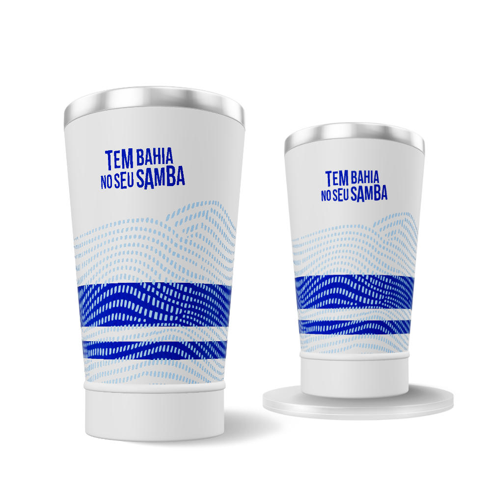 Copo Térmico Cerveja - Bahia - Tem Bahia no Seu Samba