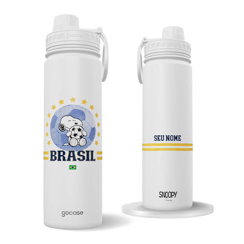 Garrafa Térmica Fresh - Snoopy - Brasil