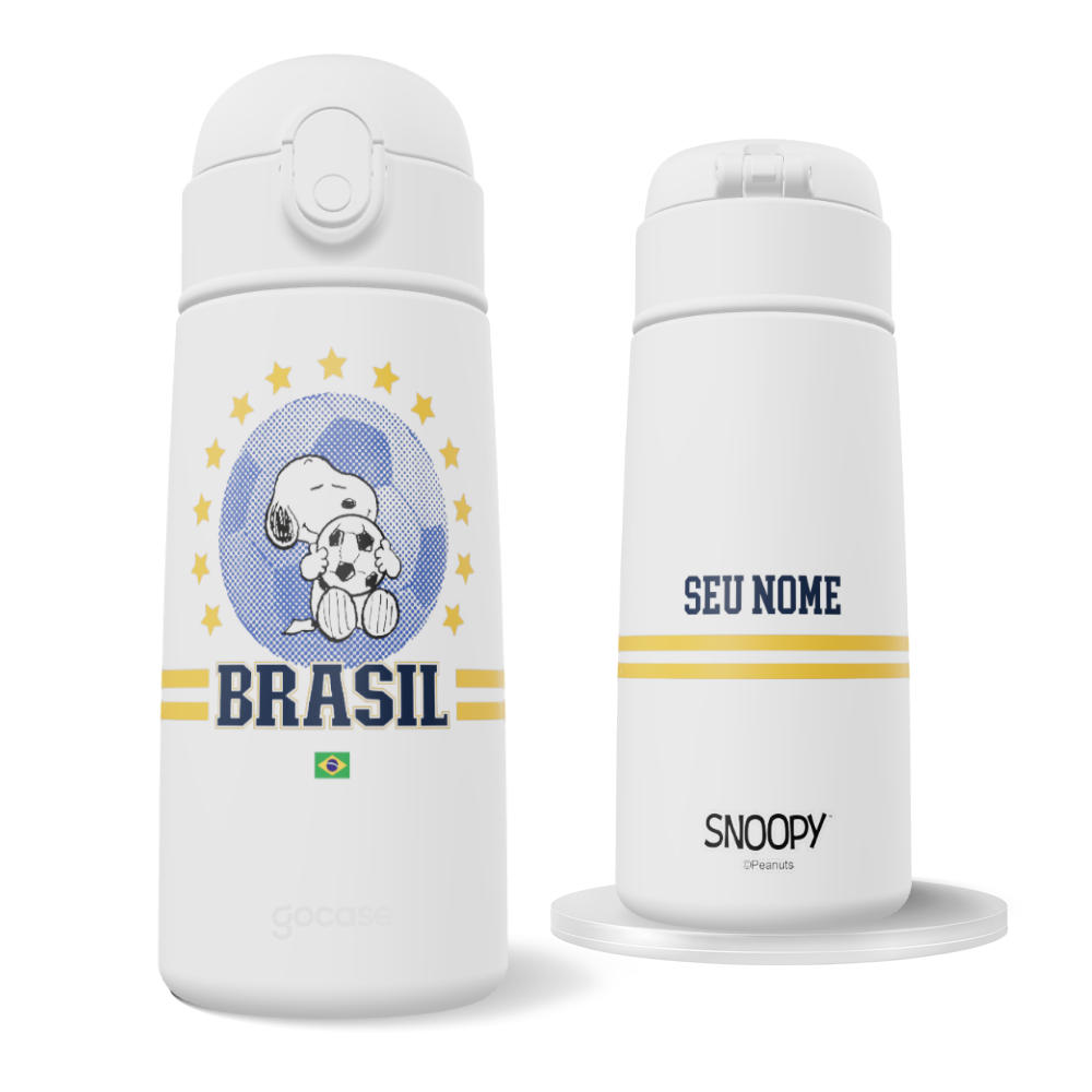 Garrafa Térmica Fun - Snoopy - Brasil