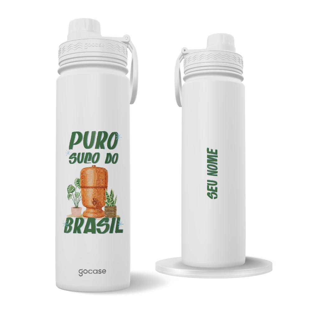 Garrafa Térmica Fresh - Puro Suco do Brasil - Filtro de Barro