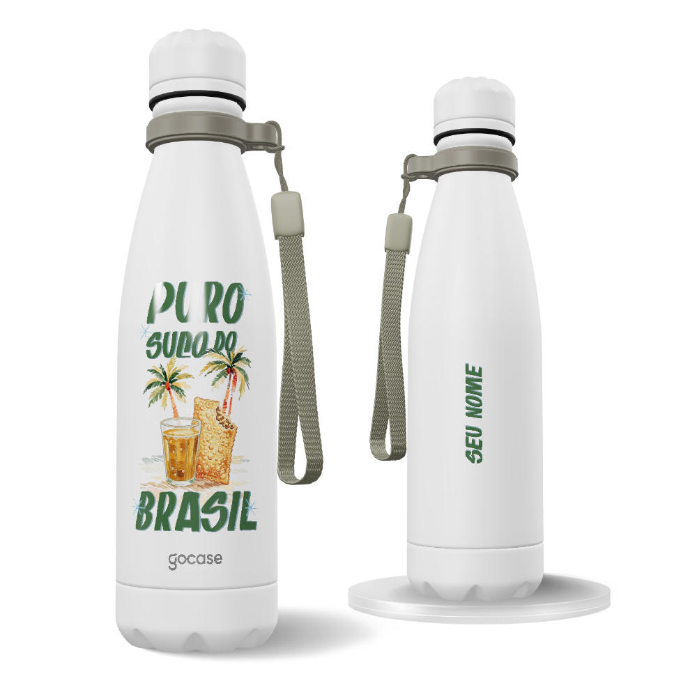 Garrafa Térmica Urban - Puro Suco do Brasil - Pastel e Refri