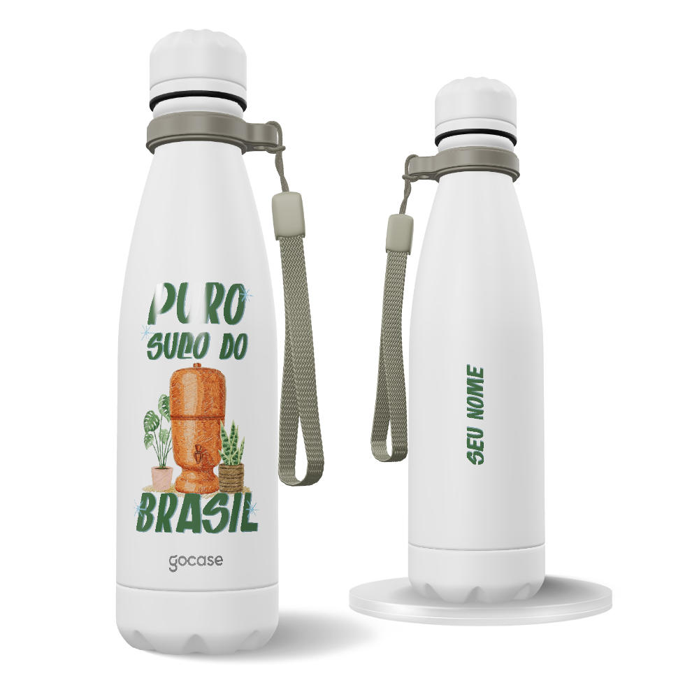 Garrafa Térmica Urban - Puro Suco do Brasil - Filtro de Barro