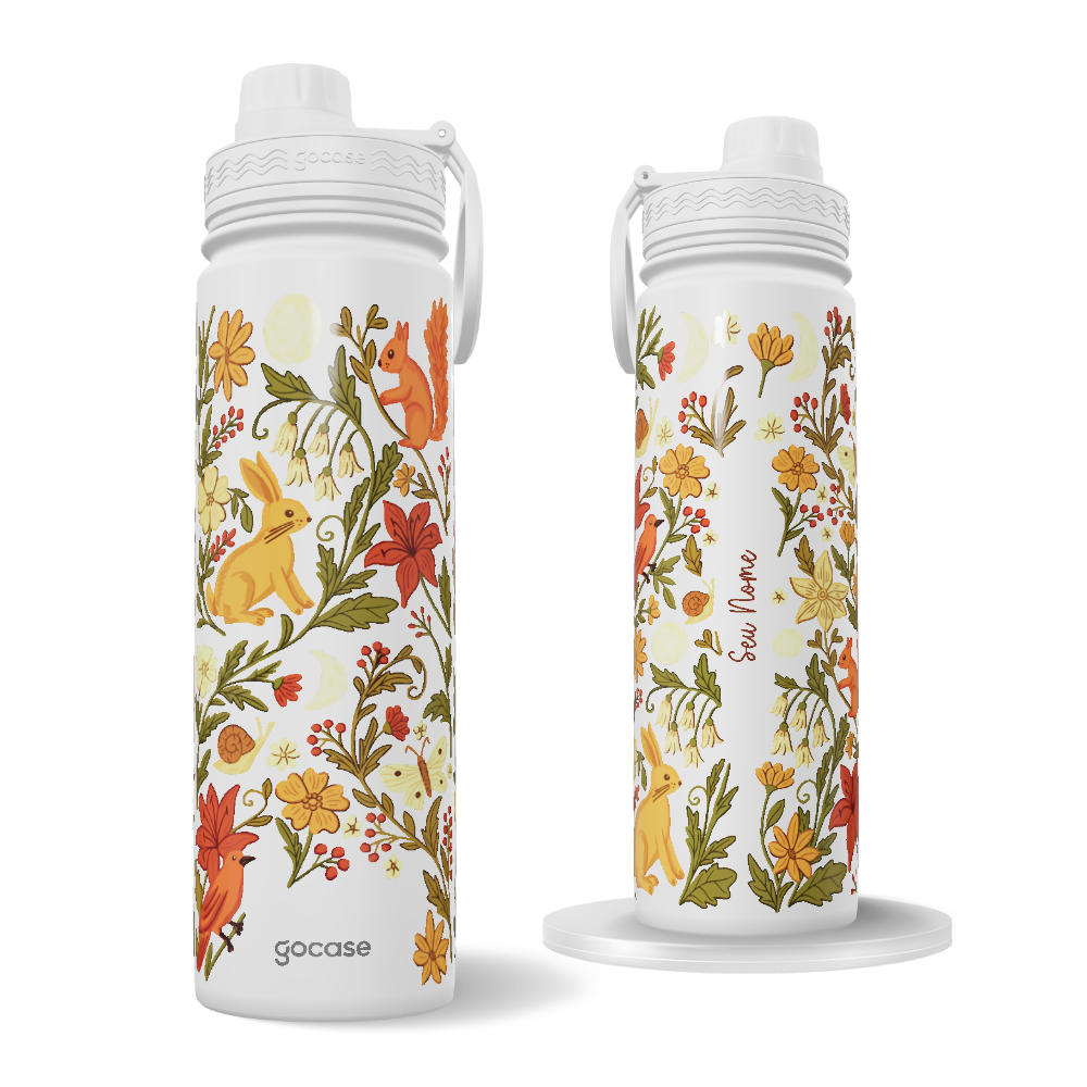 Garrafa Térmica Fresh + Ebook - Cozy Woods