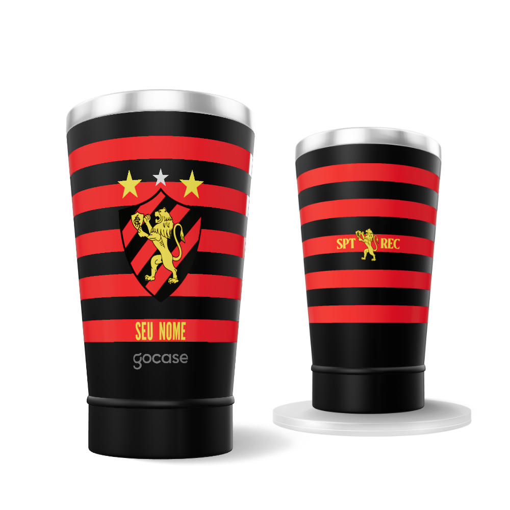 Copo Térmico Cerveja + Ebook - Sport - Uniforme Escudo 2026