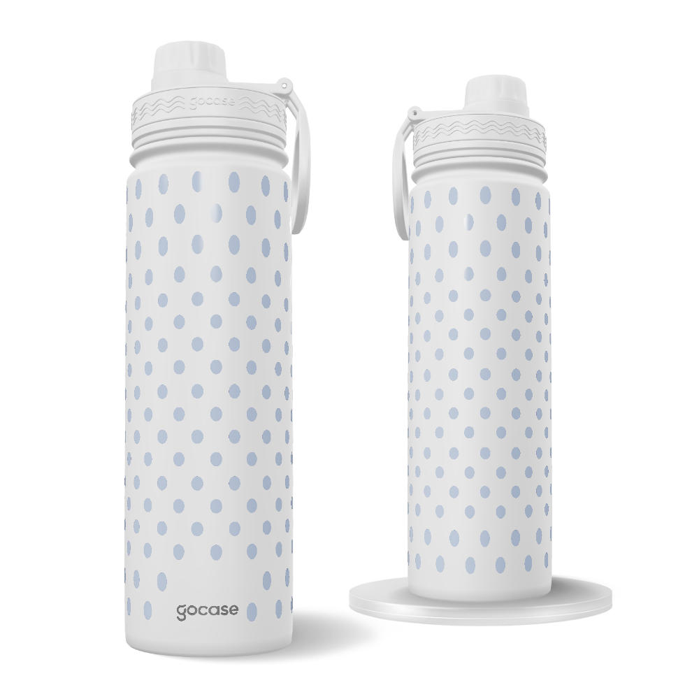 Garrafa Térmica Fresh + Ebook - Retro Dots