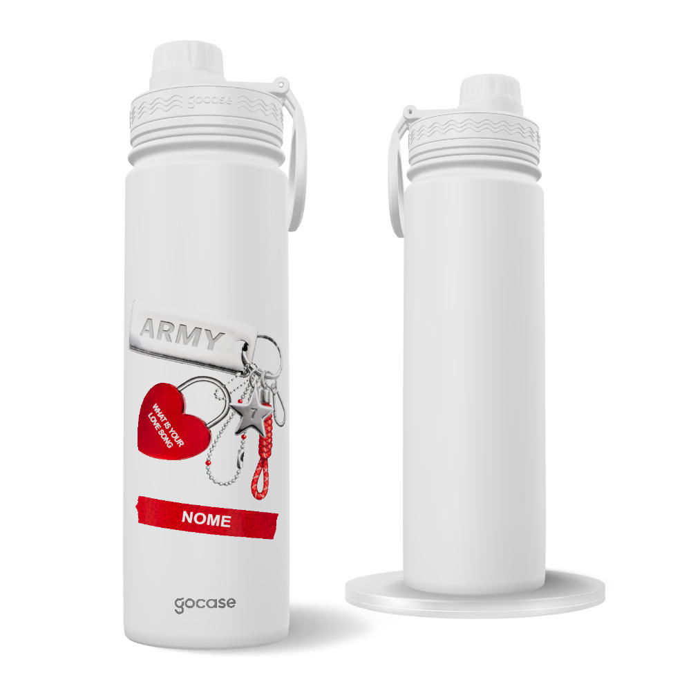 Garrafa Térmica Fresh - Army's Charms