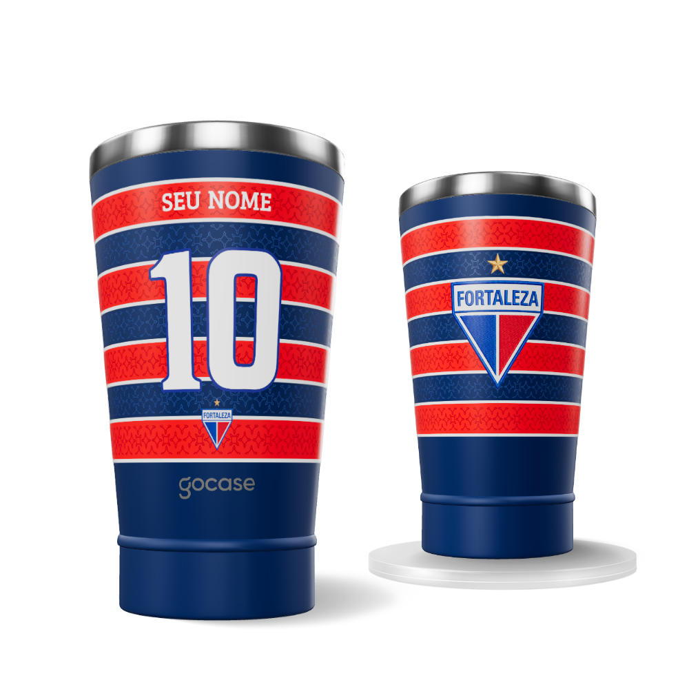 Copo Térmico Cerveja + Ebook - Fortaleza - Tradição 2026 Personalizada
