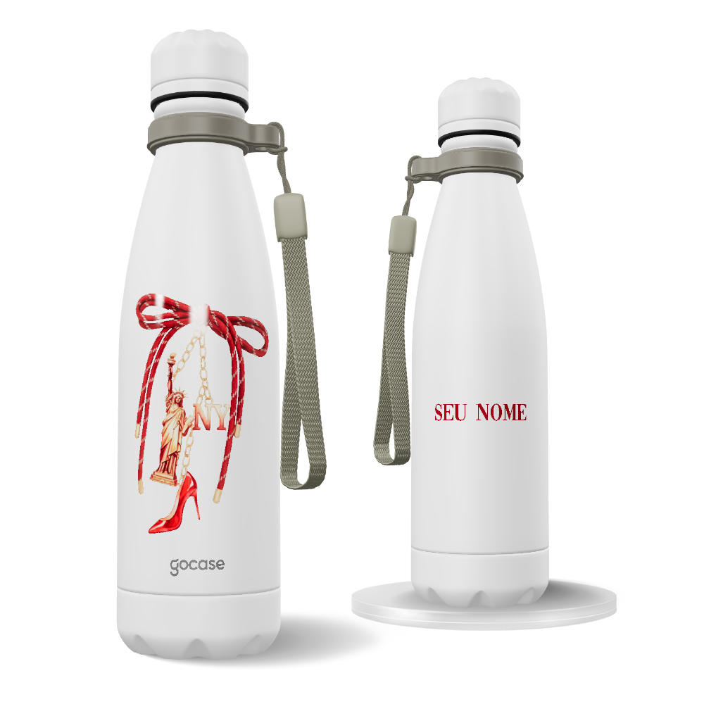 Garrafa Térmica Urban + Ebook - NY Charm