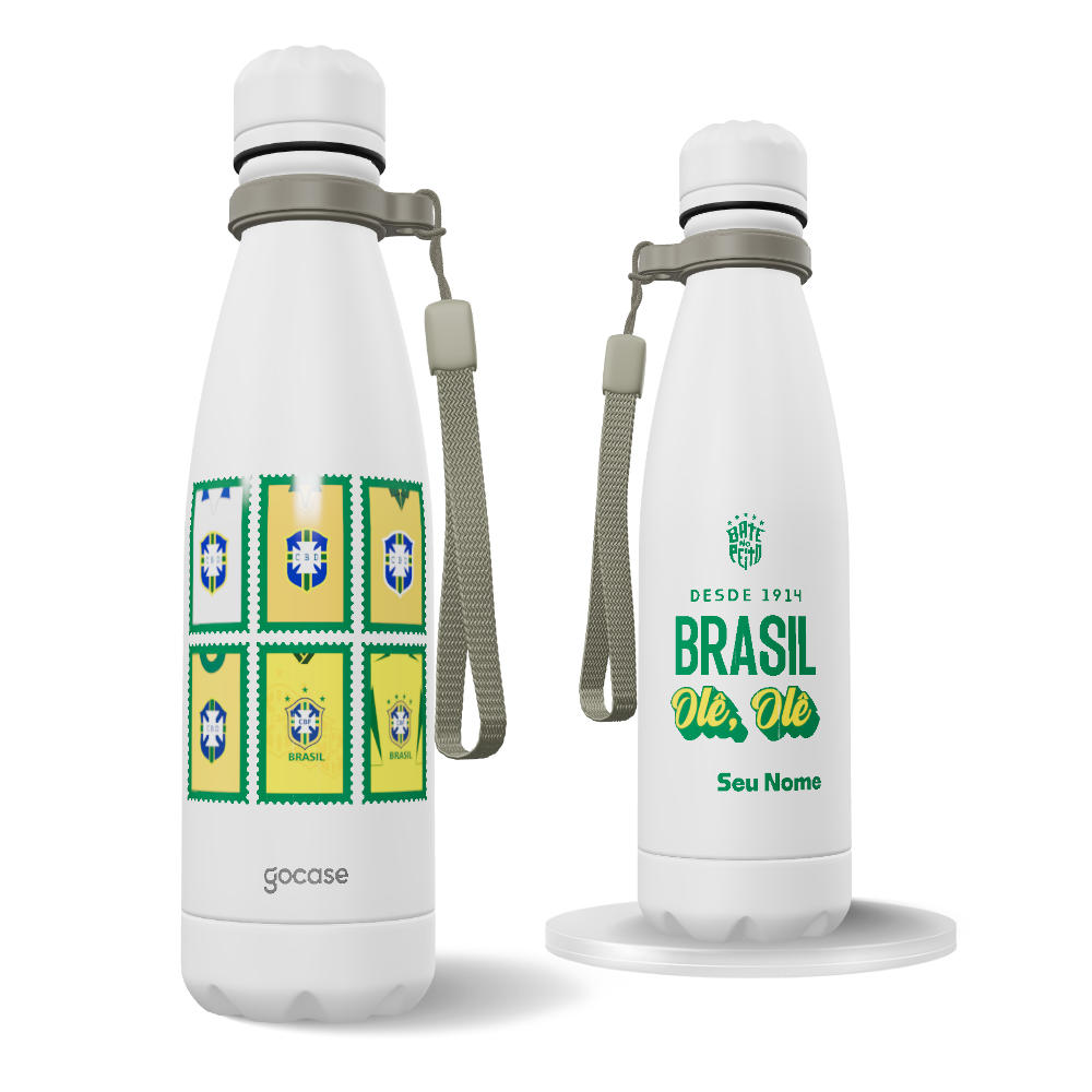 Garrafa Térmica Urban -  CBF - Camisas Históricas