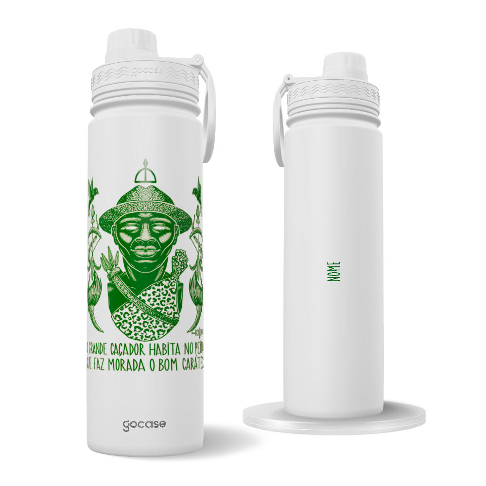 Garrafa Térmica Fresh - Axé em Xilo - Oxossi