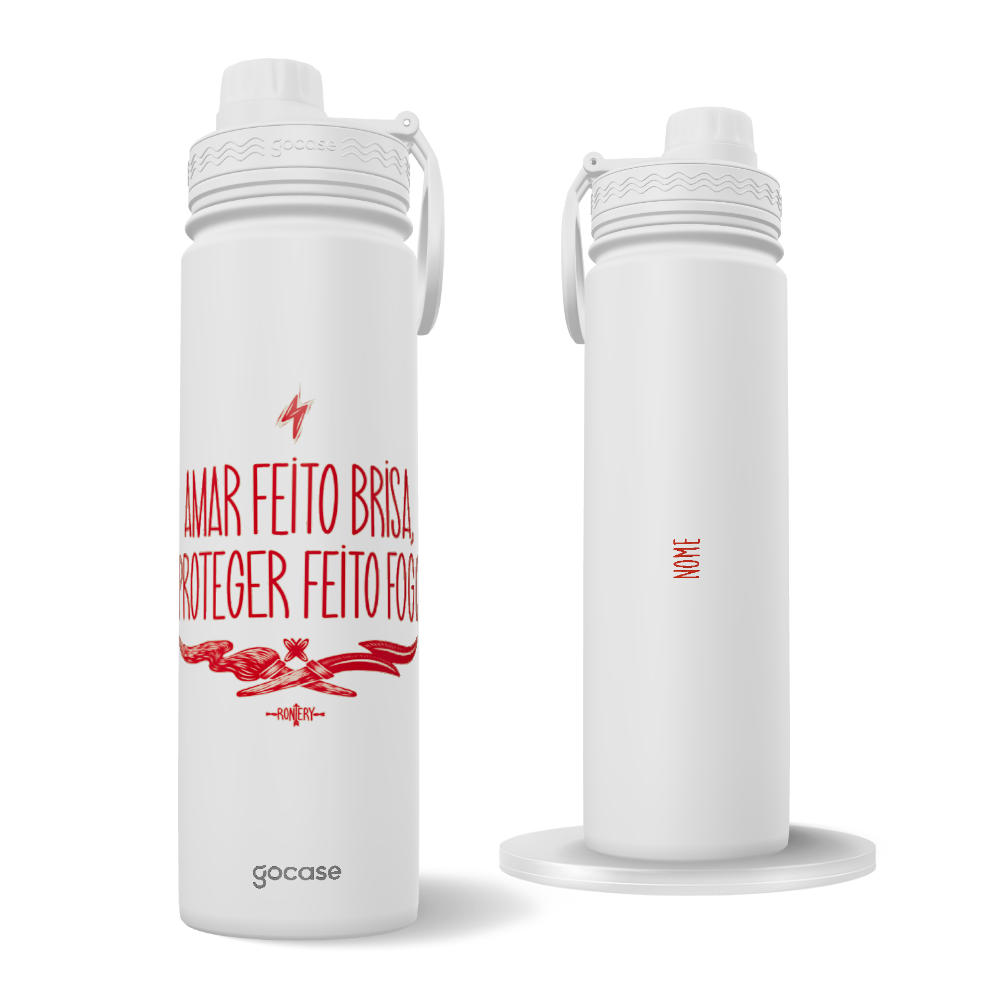 Garrafa Térmica Fresh - Axé em Xilo - Amor de Oyá