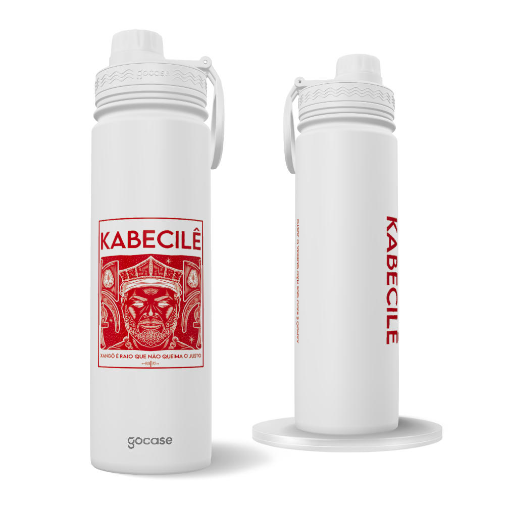Garrafa Térmica Fresh + Ebook - Axé em Xilo - Kabecilê