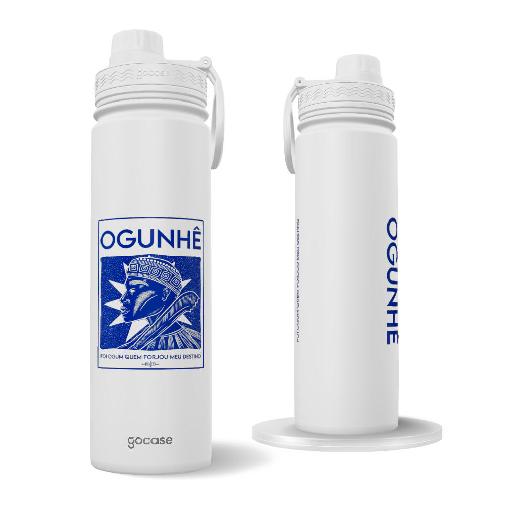 Garrafa Térmica Fresh + Ebook - Axé em Xilo - Ogunhê